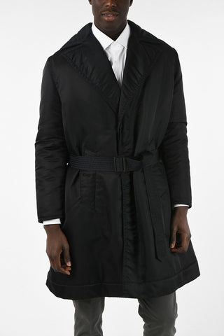 205W39NYC Shell Coat with belt