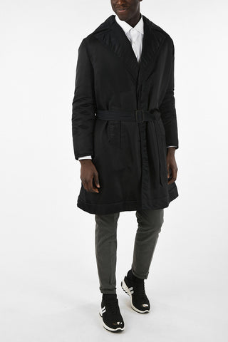 205W39NYC Shell Coat with belt