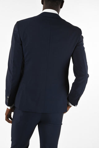  Notch Lapel 2-button Suit with Side Vents