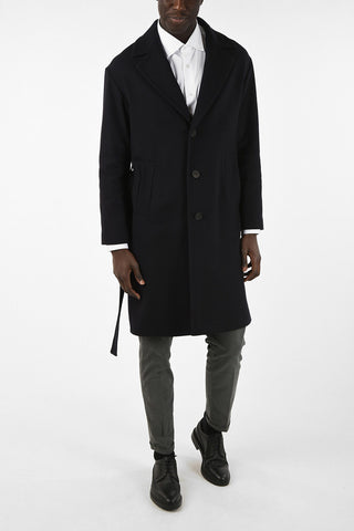 3 Button OSTUNI Coat With Belt