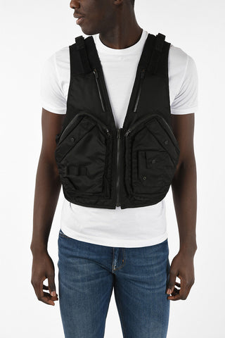 Multi-Pocket Destructured Vest