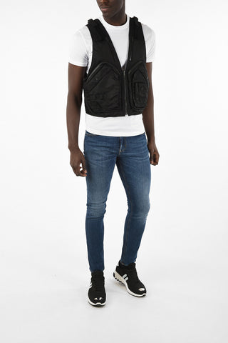 Multi-Pocket Destructured Vest