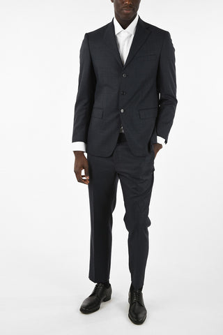 Virgin Wool SCHOT Suit Two Back Vents