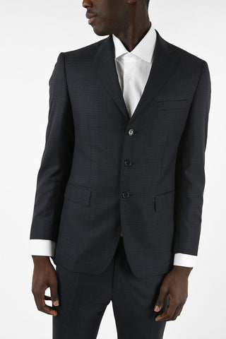 Virgin Wool SCHOT Suit Two Back Vents