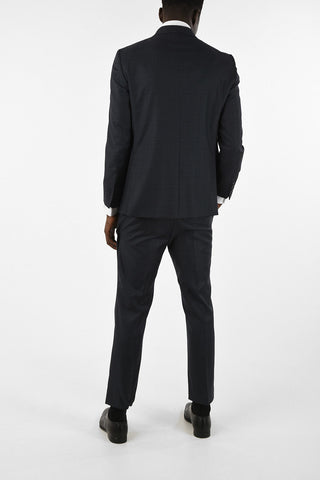 Virgin Wool SCHOT Suit Two Back Vents