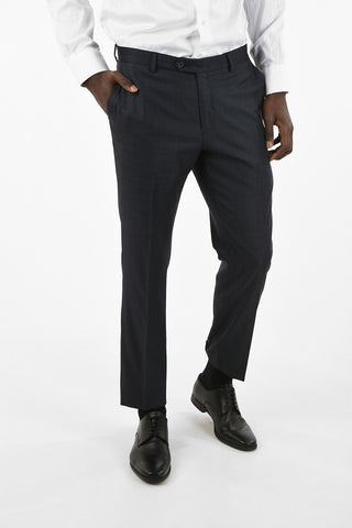 Virgin Wool SCHOT Suit Two Back Vents