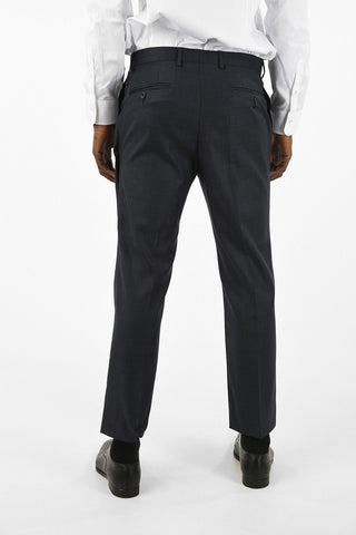Virgin Wool SCHOT Suit Two Back Vents