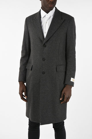 Wool 3 Button Coat