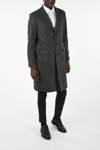 Wool 3 Button Coat