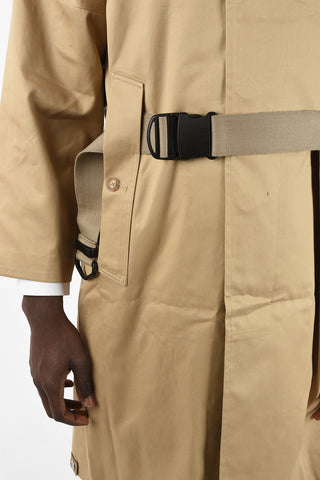 Deconstructed Chesterfield Coat with Hidden Closure