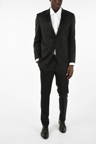 Two Button Suit With Flap Pocket