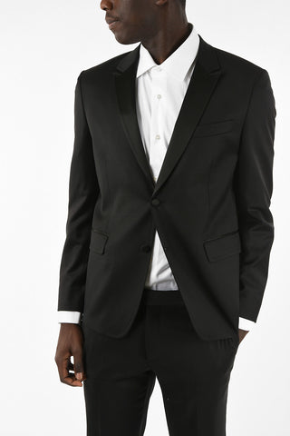 Two Button Suit With Flap Pocket