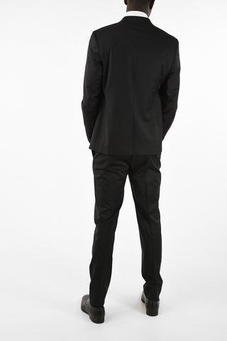Two Button Suit With Flap Pocket