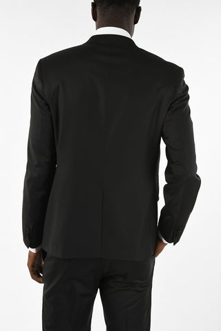 Two Button Suit With Flap Pocket