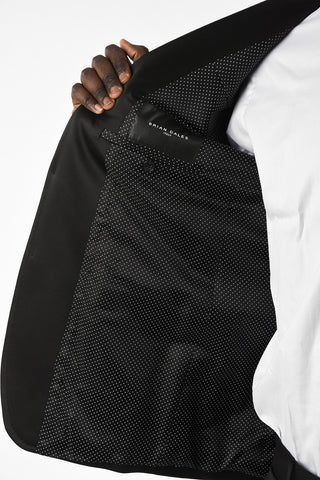 Two Button Suit With Flap Pocket