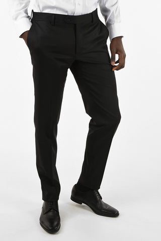 Two Button Suit With Flap Pocket