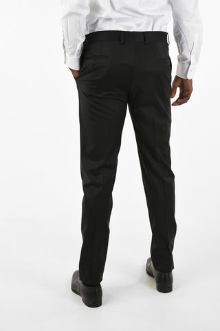 Two Button Suit With Flap Pocket