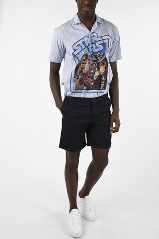 stretch cotton SCIESA Slim Fit shorts