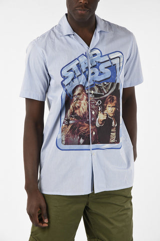 STAR WARS Bengal Striped Shirt with Print