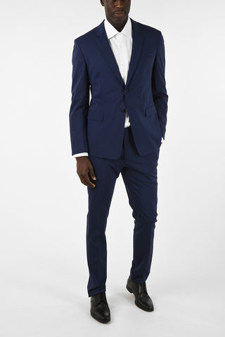 Side Vents 2-button Notch Lapel Suit