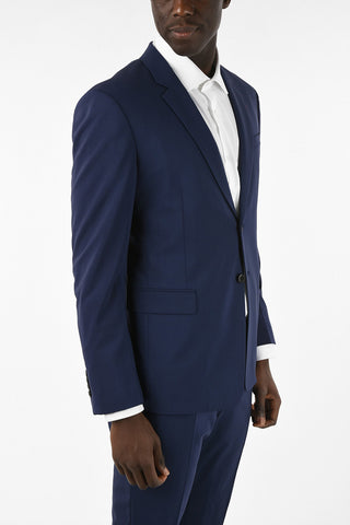 Side Vents 2-button Notch Lapel Suit