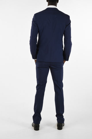 Side Vents 2-button Notch Lapel Suit