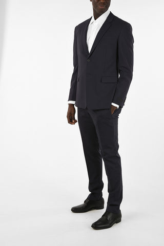 Side Vents 2-button Notch Lapel Suit