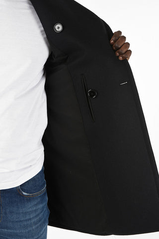 Wool Double-Breasted Coat