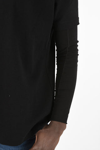 Oversized crew-neck sweatshirt