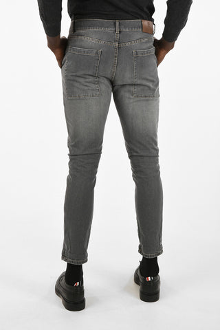 LEISURE FIT Destroyed Jeans 16cm