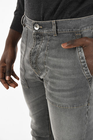 LEISURE FIT Destroyed Jeans 16cm