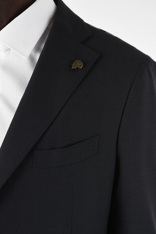 Wool 2 Button Blazer With Two Back Slits