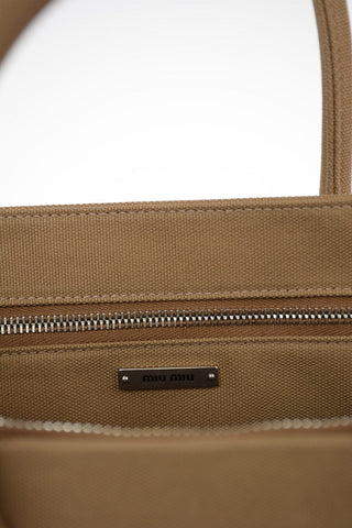 Canvas Tote Bag With Removable Shoulder Strap