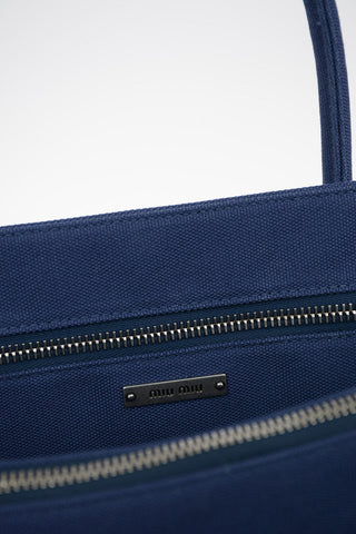 Canvas Tote Bag With Removable Shoulder Strap