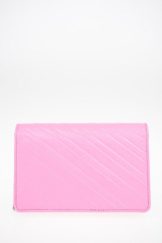Leather BB ON CHAIN Wallet