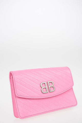 Leather BB ON CHAIN Wallet