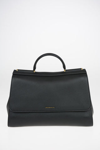 Textured Leather SICILY Doctor's Bag With Removable Shoulder Strap