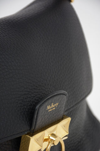 Leather Hobo Bag KEELEY with Chain Detail