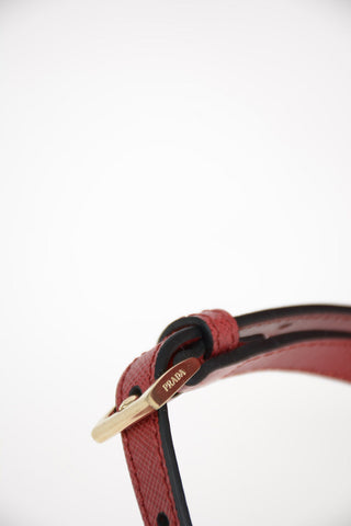Leather Mini Backpack with Removable Shoulder Straps