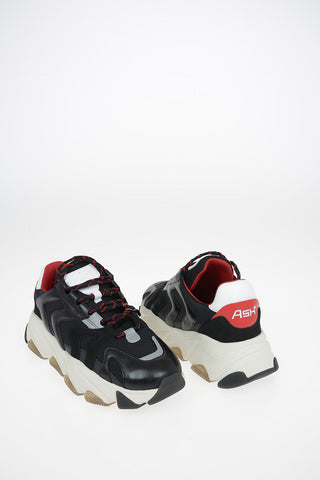 Chunky Sneakers EAGLE in Pelle e tessuto