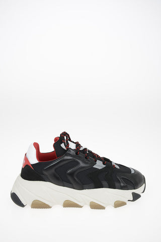Chunky Sneakers EAGLE in Pelle e tessuto