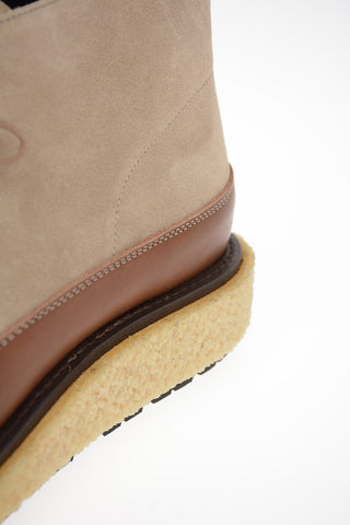 Scarpe Stringate in Suede