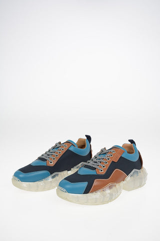 Sneakers DIAMOND in Pelle e Tessuto