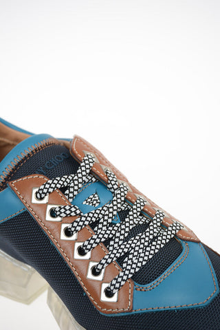 Sneakers DIAMOND in Pelle e Tessuto