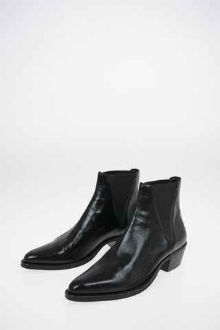 Brushed Leather DAKOTA Chelsea Boots