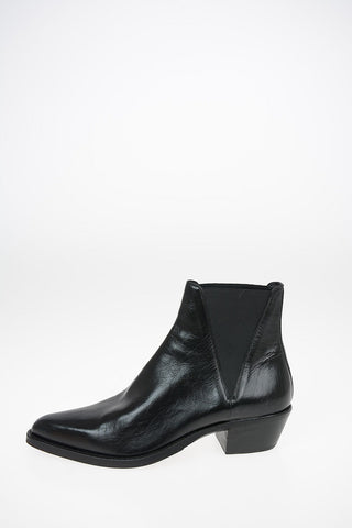 Brushed Leather DAKOTA Chelsea Boots