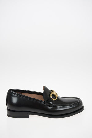 Brushed Leather ROLO Bit loafers
