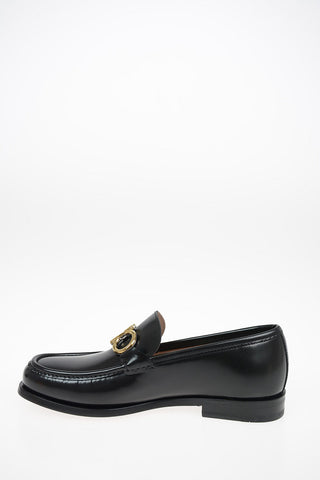 Brushed Leather ROLO Bit loafers
