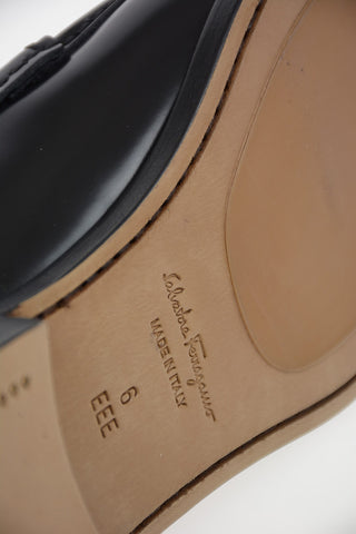 Brushed Leather ROLO Bit loafers