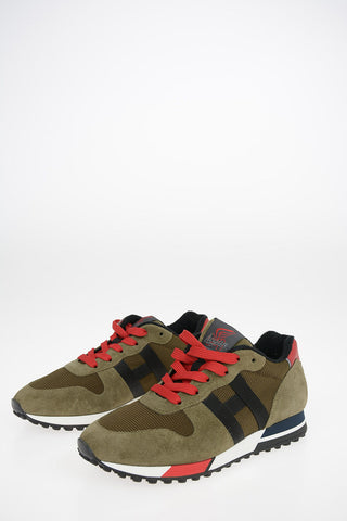 Sneakers H86RUN in Pelle e Tessuto